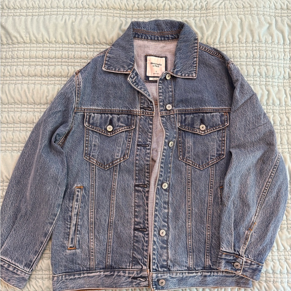 Abercrombie & fitch Denim Jacket with Button Details